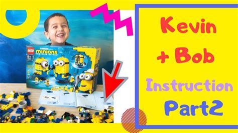 Lego instruction Part 2 - BOB&Kevin Brick-built Minions and their Lair ...