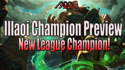 Illaoi Champion Preview - League of Legends - YouTube