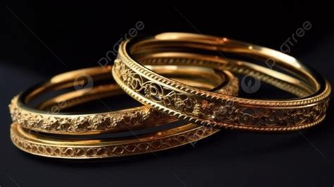 233 Gold Bangles Photos, Pictures And Background Images For Free Download - Pngtree