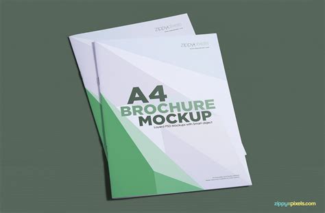 Brochure Mockup Template Psd Free Download - Printable Templates