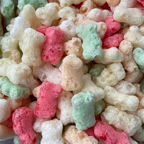 Freeze Dried Gummy Bears – Cool Candy