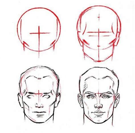 Pin by Kasia Wright on Drawing ideas | Male face drawing, Face drawing, Drawing tutorial face