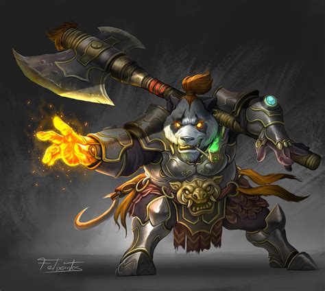 ArtStation - Panda Warrior