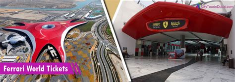 Ferrari World Tickets Abu Dhabi - Flat 14% Discount