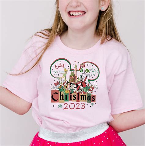 Disney Trip Christmas 2023 Family Shirts, Disney Matching Family ...