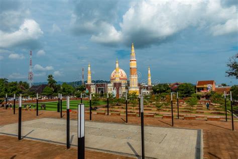 Beautiful Great Mosque of Al-Imam Majalengka, Indonesia Stock Photo - Image of tourism, city ...