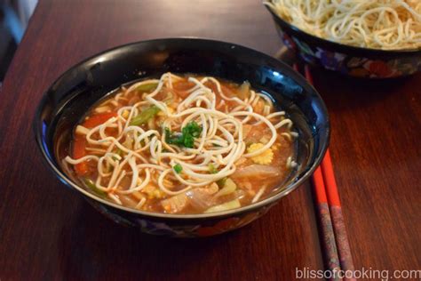 Ramen Noodle Soup - Bliss Of Cooking