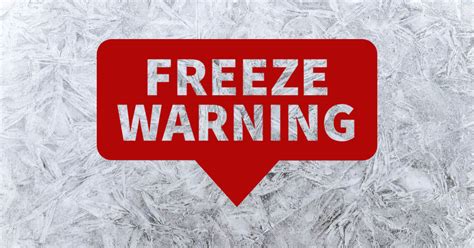 Freeze Warning Graphic | The New Sunflower State Radio Network