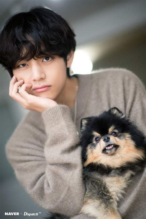 KOREA DISPATCH RELEASES PHOTOS & VIDEO OF V WITH YEONTAN | BTS Amino