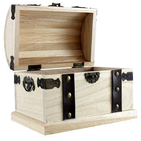 Wood Box With Metal Accents by Make Market® | Michaels | Wood boxes, Wood tool box, Wooden boxes