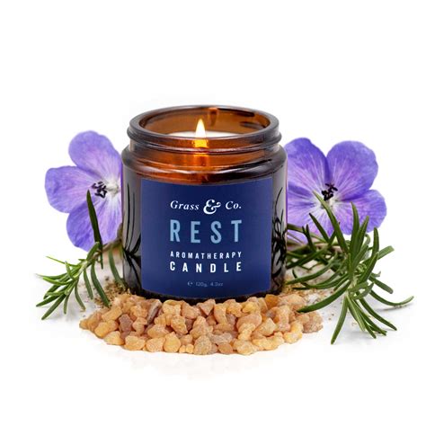 REST Aromatherapy Candle | Aromatherapy candles, Aromatherapy scents ...