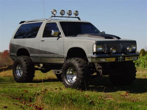 Theres an idea! | S10 blazer, Chevy s10, Blazer 4x4