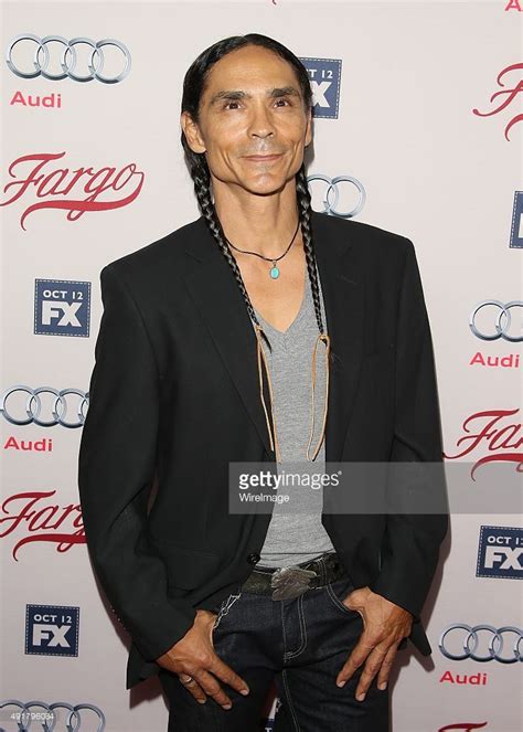 Zahn McClarnon attends the premiere of FX's "Fargo" Season 2 held at ...