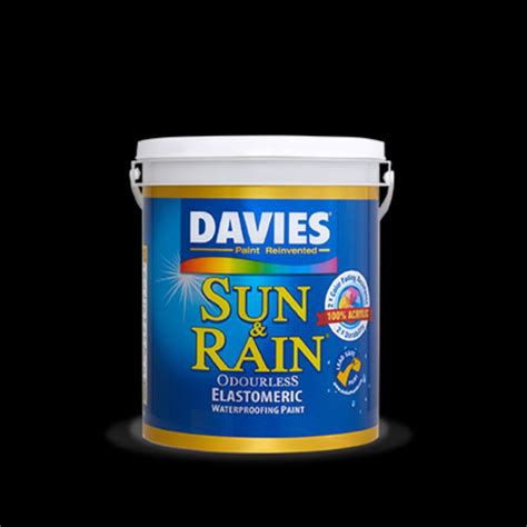 Davies Sun And Rain Paint Elastomeric Waterproofing Boysen Odorless ...