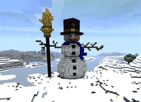 Minecraft Snowman Minecraft Map