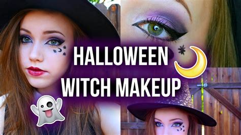 EASY HALLOWEEN WITCH MAKEUP - YouTube