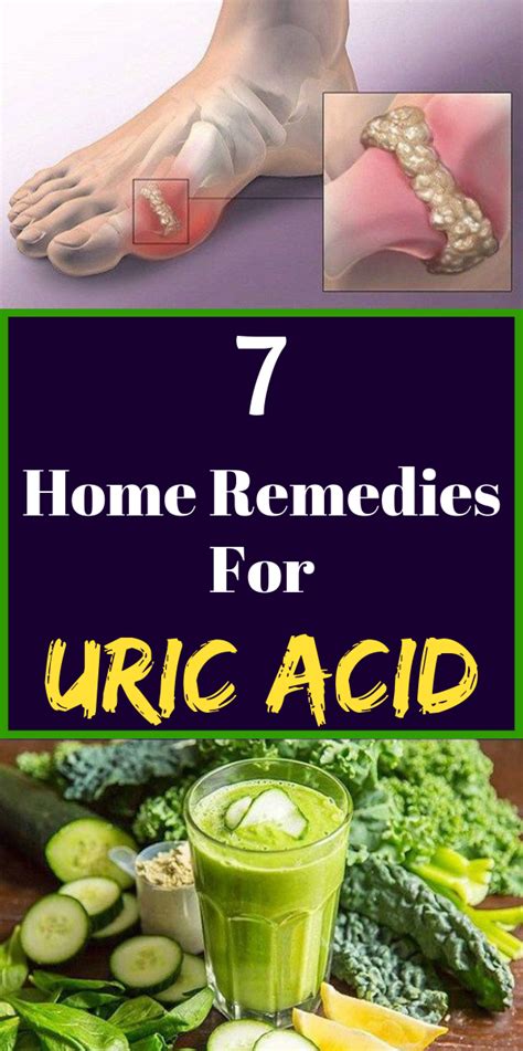 7 Home Remedies For Uric Acid | Wellness Today