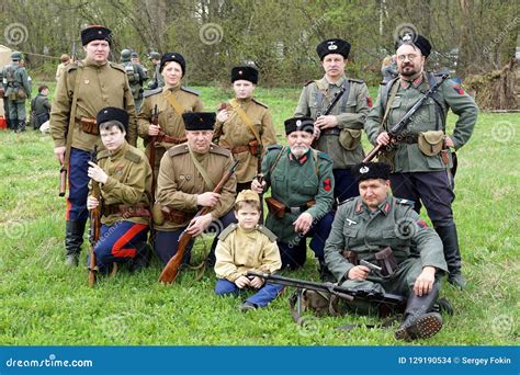 Reenactment of World War II Events. Editorial Stock Image - Image of ...