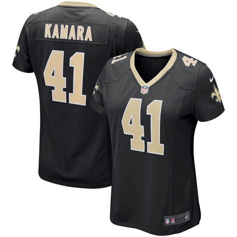 Nike Alvin Kamara New Orleans Saints Women's Black Game Jersey