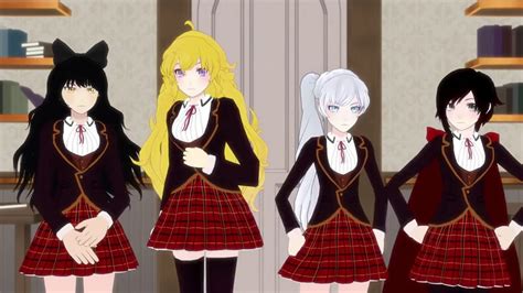 RWBY fan recreates main characters in classic anime style - Dexerto