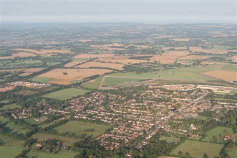 Bovingdon village and WWII Airport.