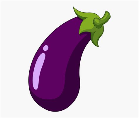 Eggplant Cartoon Royalty-free Clip Art - Cartoon Transparent Background Eggplant , Free ...