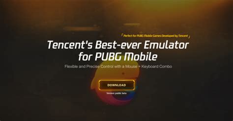 Tencent Gaming Buddy lets you play PUBG Mobile on your PC