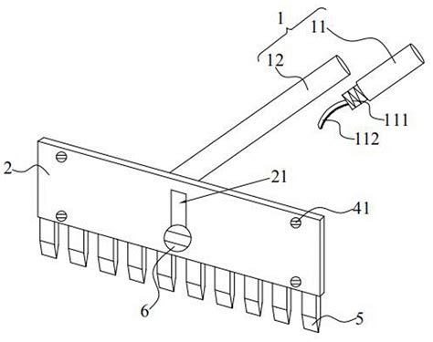 多功能齿耙的制作方法