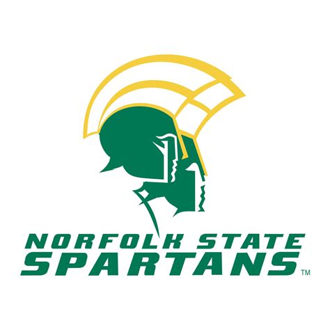 Norfolk State University Spartans Primary Logo Youth Short Sleeve T Sh