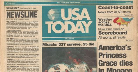 HISTORY's Moments in Media: 38 Years of USA Today: What's Next for ...