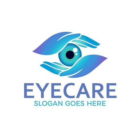 Premium Vector | Eye care logo design