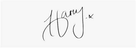 Download Harry Styles Signature - Harry Styles Transparent Symbol - HD ...