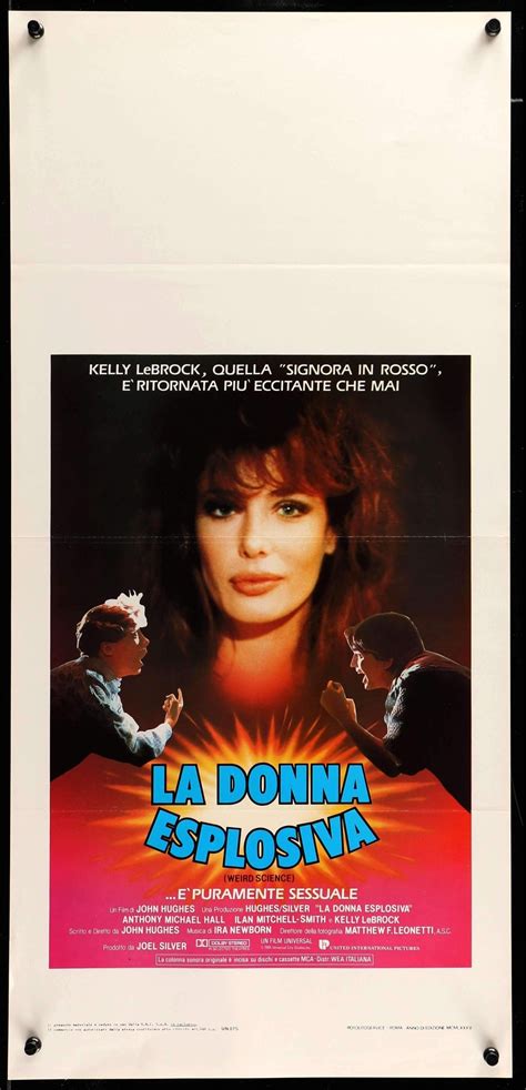 Weird Science (1985) Original Italian Locandina Movie Poster - Original ...