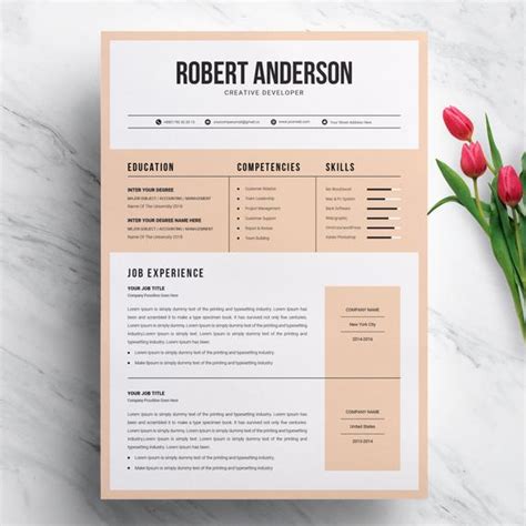 Creative Professional Resume Templates