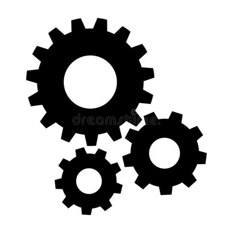 Settings Icon, Gear Icon Vector, Gear Symbol Illustration. for Web ...