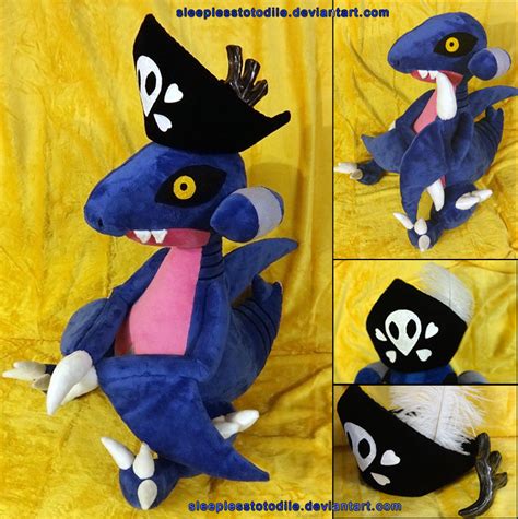 Gunpowder the Gabite - Plush by SleeplessTotodile on DeviantArt