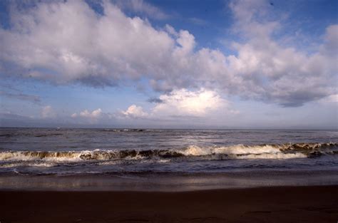 A remote beach in Kannur Kerala