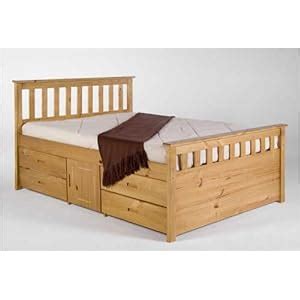 KING SIZE CAPTAINS BED, WITH 8 DRAWERS AND 2 CUPBOARDS FROM CENTURION ...