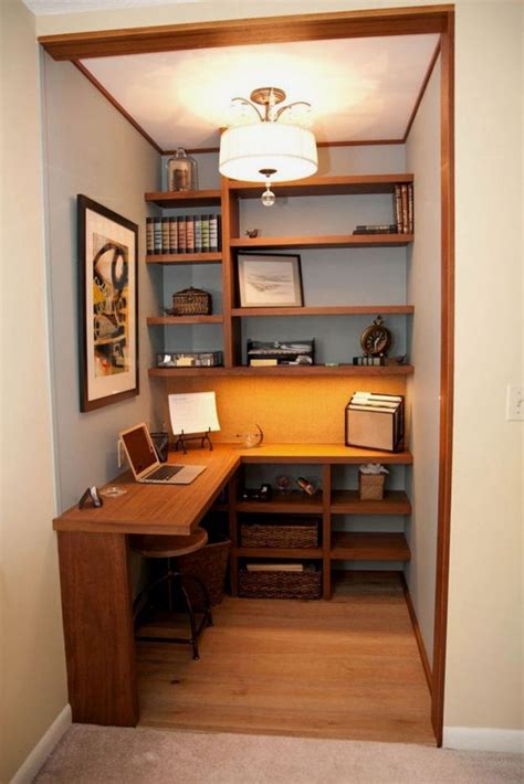 25+ Brilliant Ideas To Maximize a Small Space At Your Home - Dehoom | Tiny home office, Office ...