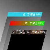 Download Status Bar - Color Wallpaper android on PC