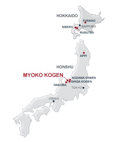 Myoko Kogen Ski Resort Information | Japan, Japan holidays, Japan skiing