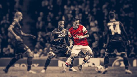 soccer, HDR, Arsenal Fc, Mesut Ozil, Selective Coloring Wallpapers HD ...