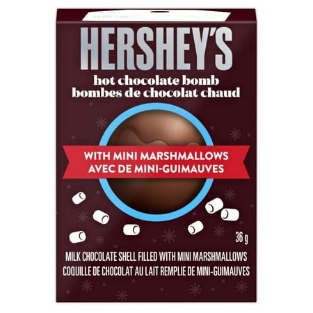 HERSHEY'S Hot Chocolate Bomb Holiday Treat, 36g - Walmart.ca