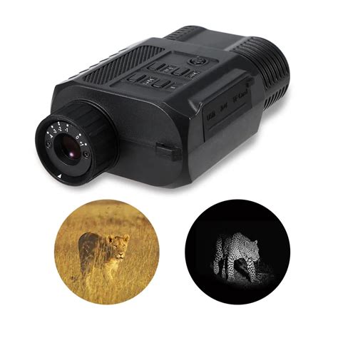 Digital Infrared Night Vision Monocular Camera 2.6X Zoom 200m Nighttime Range Wildlife ...