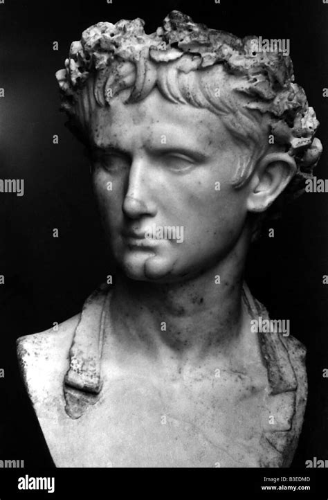 Augustus (Imperator Caesar Augustus), 23.9.63 BC - 19.8.14 AD, Roman ...