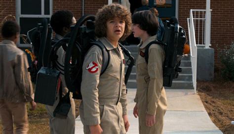 Drop everything: the Stranger Things kids are dressed as Ghostbusters ...