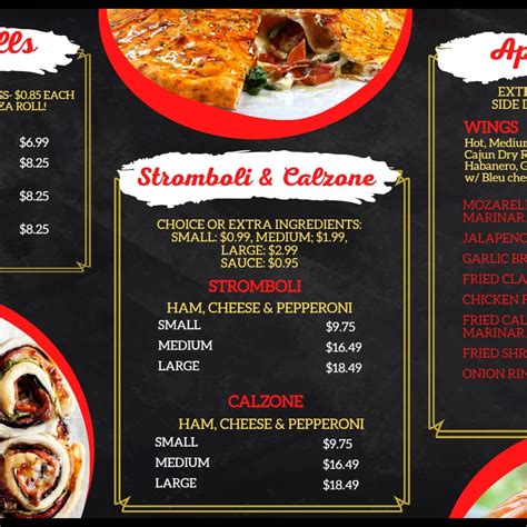 Pizza Menu Boards | Lira Screen