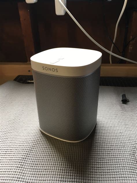 Powering a Sonos Play:1 with a USB-C battery pack - It Kinda Works