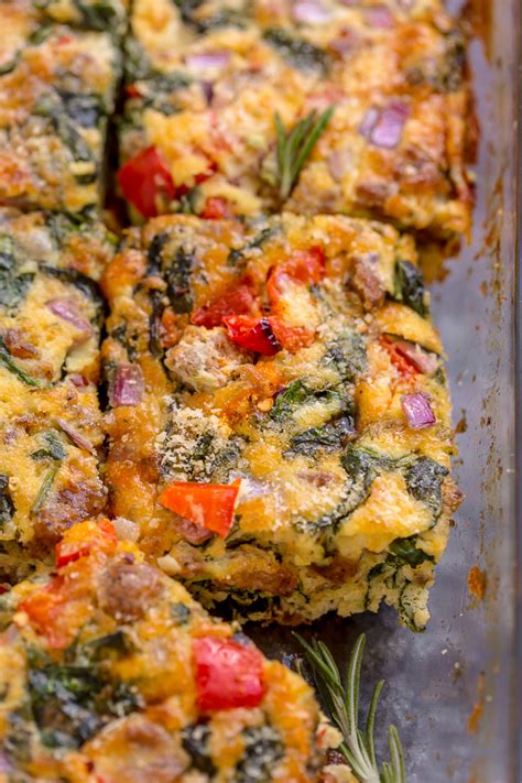 Easy Overnight Italian Breakfast Casserole - Baker by Nature