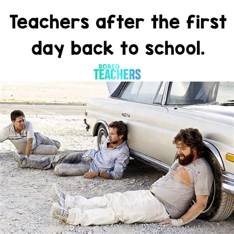 Teachers After the First Day Back to School - Bored Teachers | Funny ...